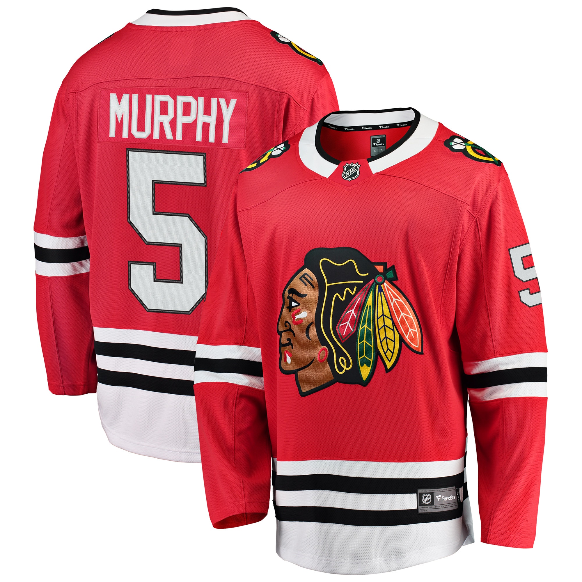 Men's Chicago Blackhawks Connor Murphy Red Breakaway Player Jersey