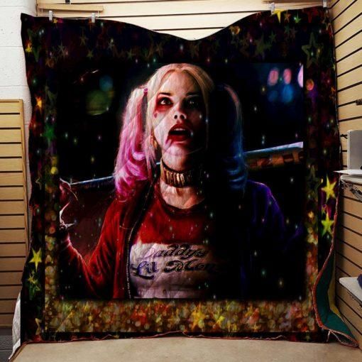 Harley Quinn V9 3D Quilt Blanket HGM17