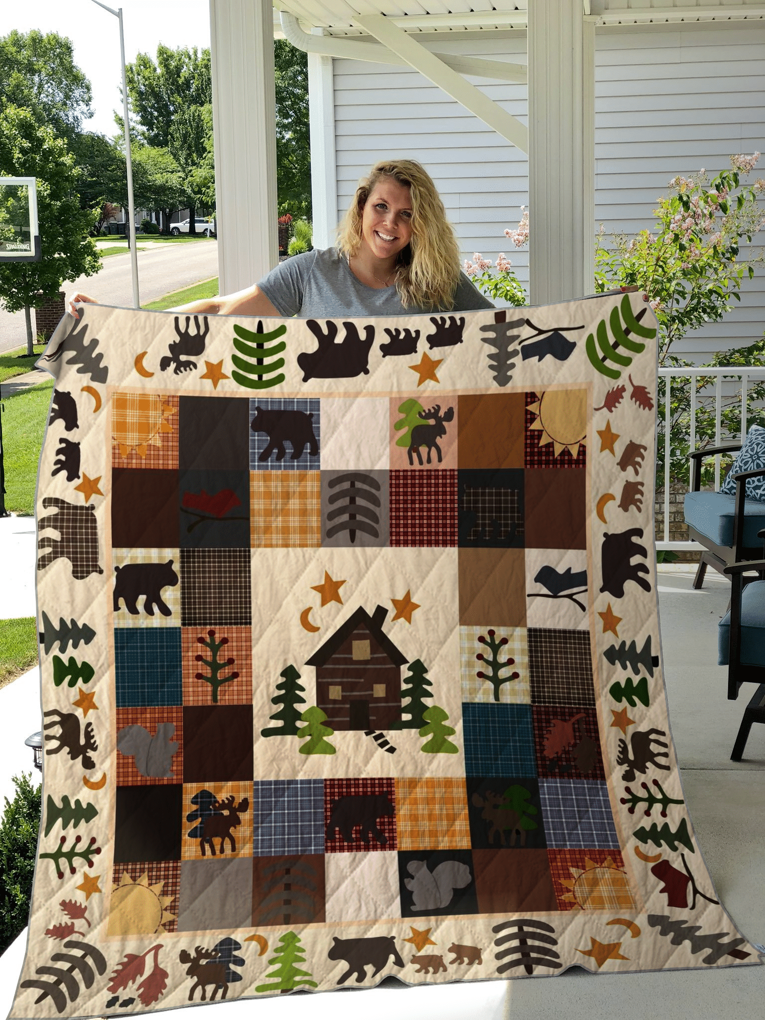 Animal Quilt Blanket CCC19101419