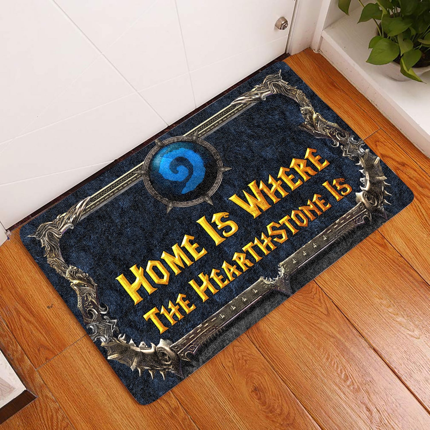 Home Is Where The Heartstone Is All Over Printing Doormat Pre2184