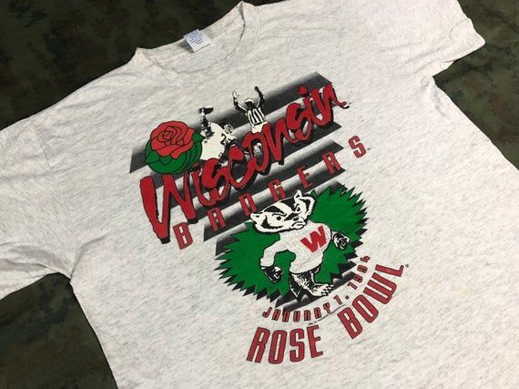 Vintage 90S Wisconsin Badgers Shirt