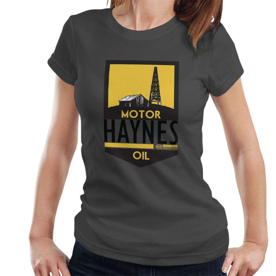 Haynes Penn Drake Motor Oil Women’s T-Shirt