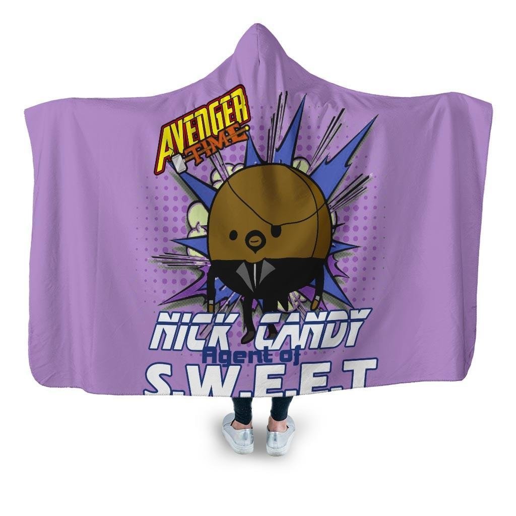 Avenger Time Nick Candy Hooded Blanket