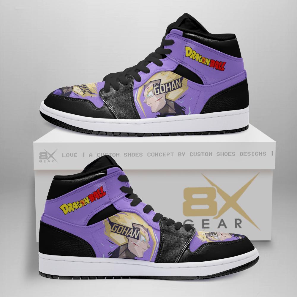 Dragon Ball Jd Sneakers Son Gohan Super Saiyan Anime