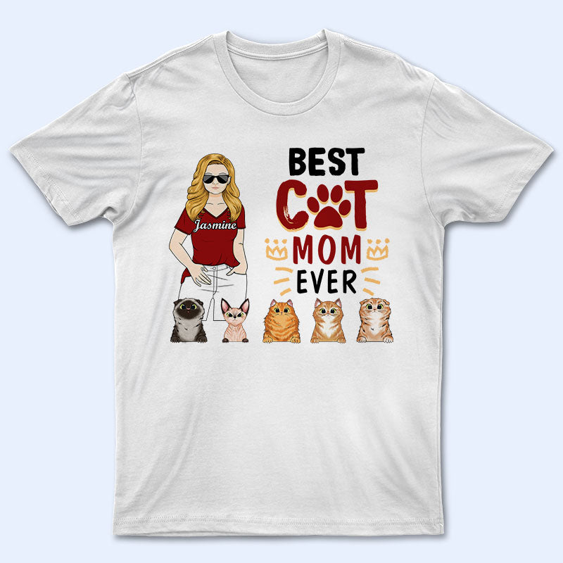 Less People More Cats – Gift For Cat Lover – Personalized Custom T Shirt