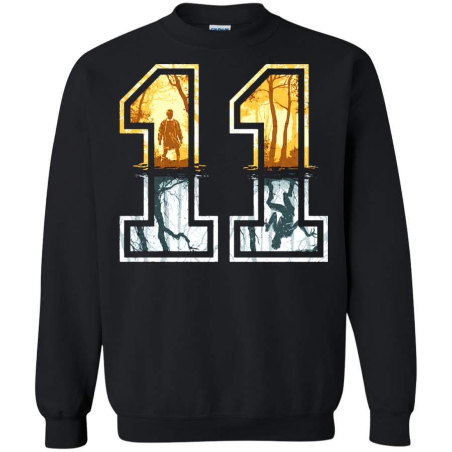 AGR Eleven Number 11 The Upside Down Stranger Things Sweatshirt