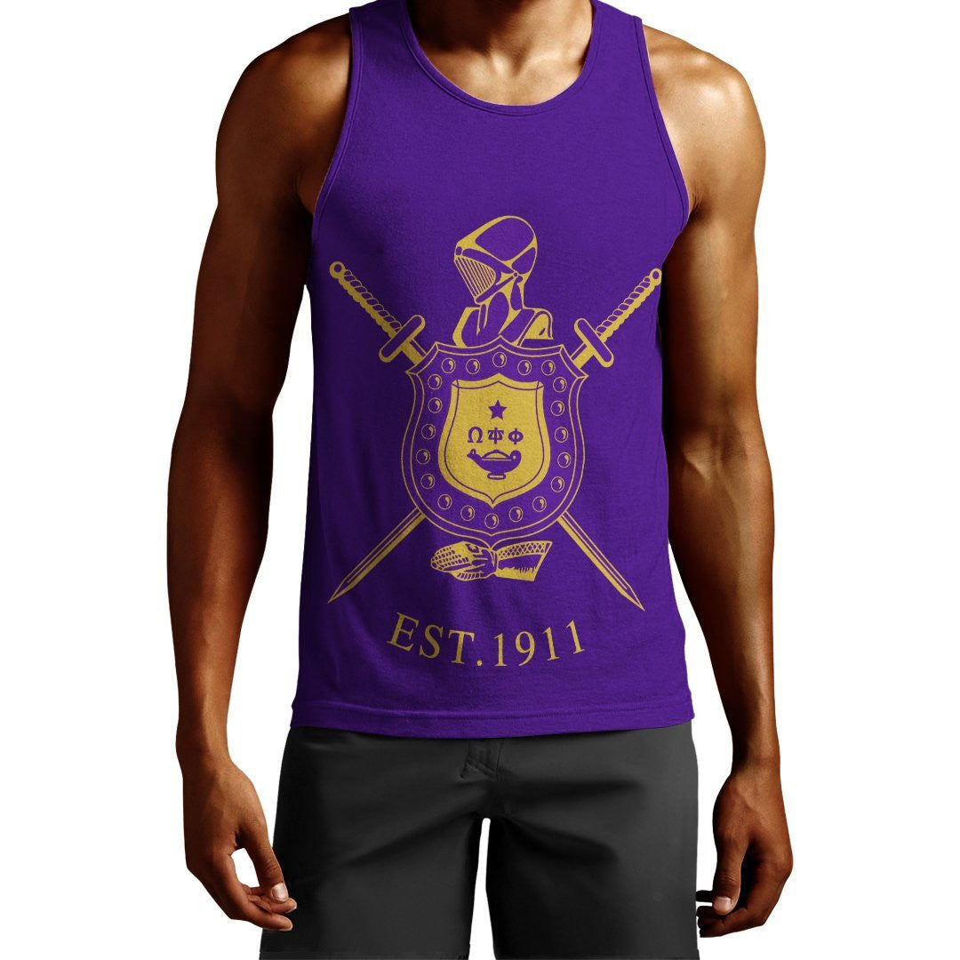 Fraternity Tank Top – Omega Psi Phi Fraternity Tank Top