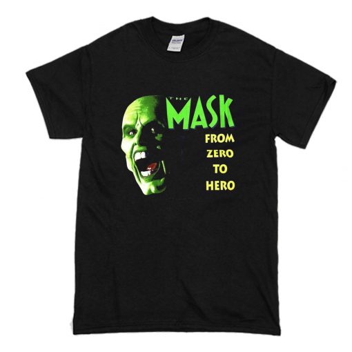 Vintage Jim Carrey The Mask Movie T-Shirt (Oztmu)