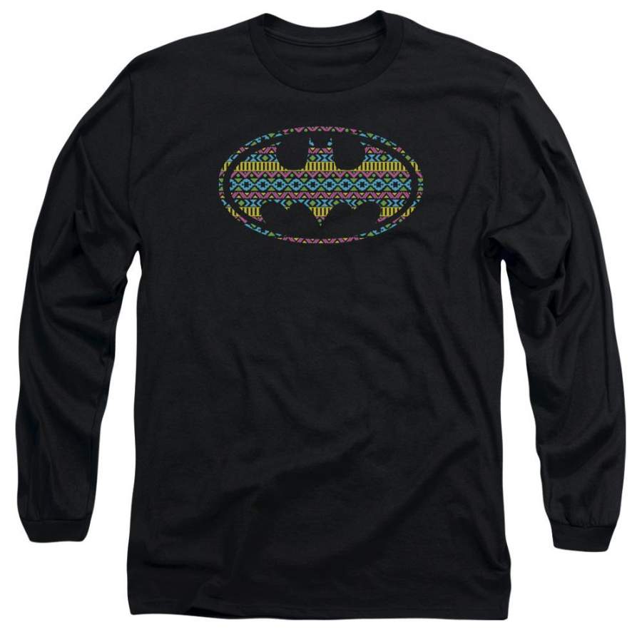 Batman – Aztec Signal Long Sleeve Adult 18/1