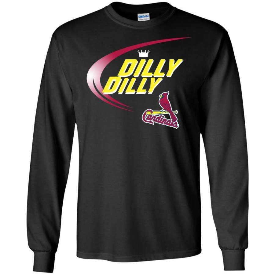 AGR Dilly Dilly St. Louis Cardinals Sport Long Sleeve T-shirt