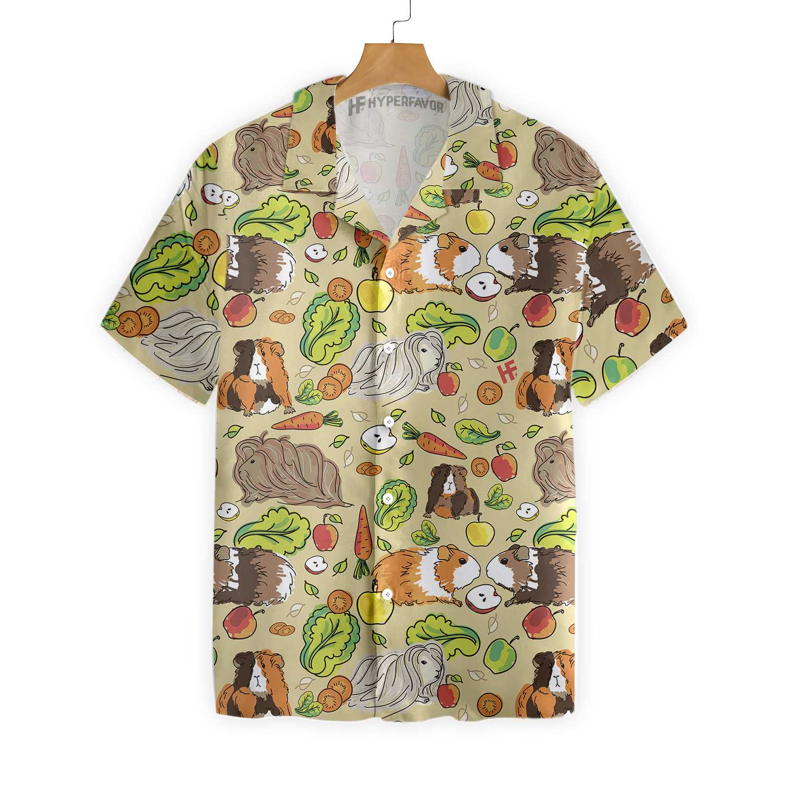 Cute Guinea Pig Shirt For Men Hawaii Ha109969