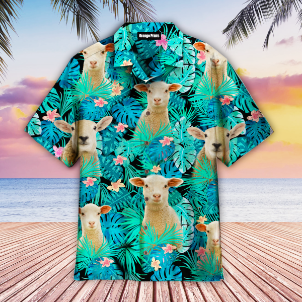 Sheep Tropical Hawaii Shirt For Men Women Ha105045