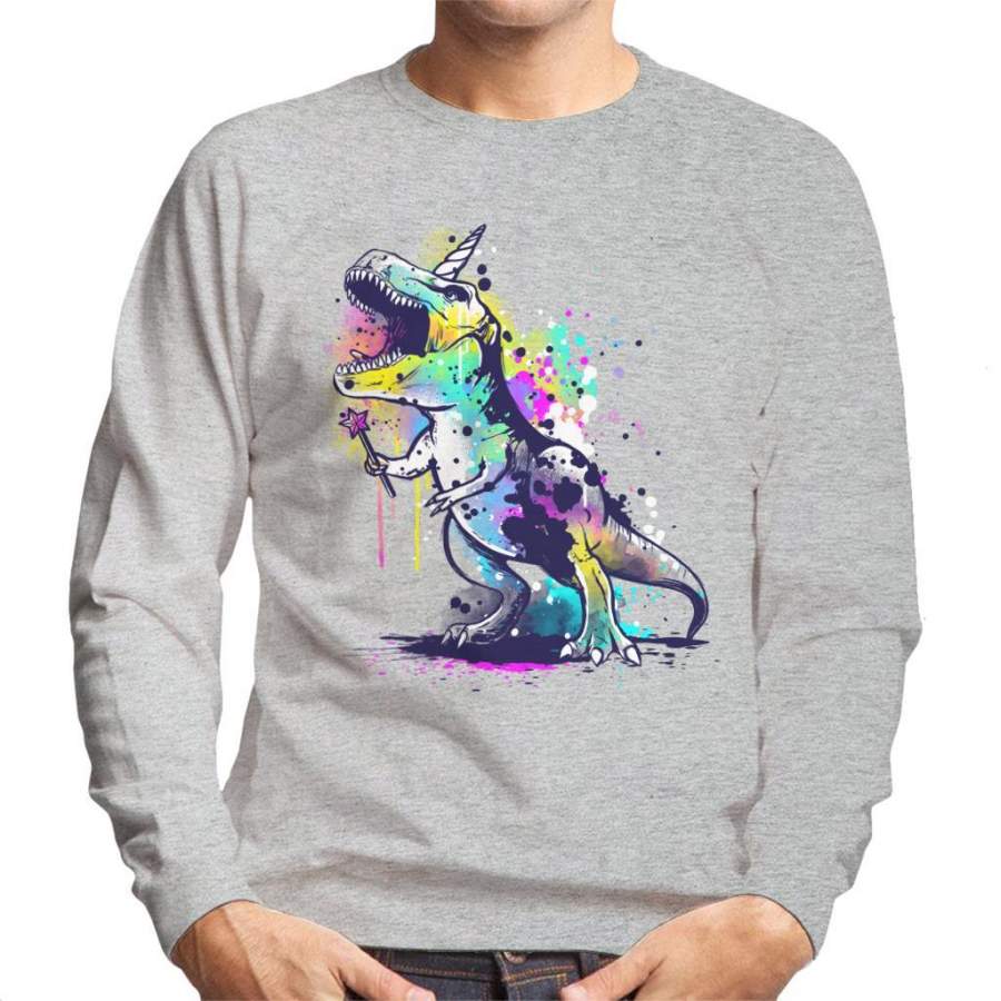 Unicornosaurus Rex Men’s Sweatshirt