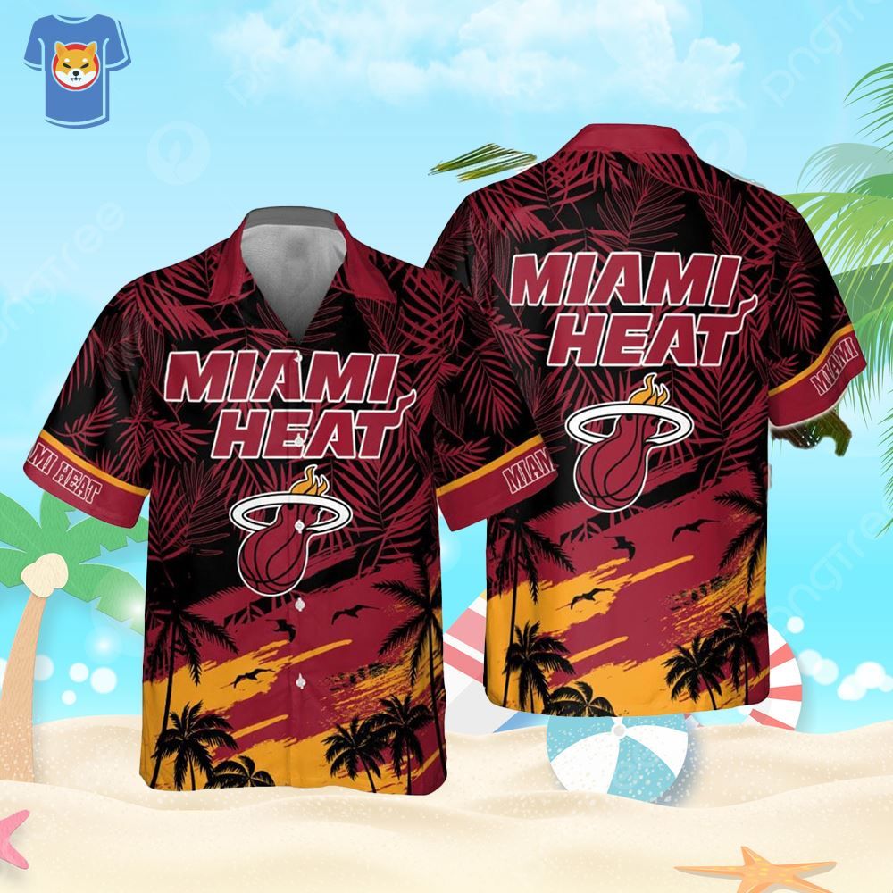 Miami Heats National Basketball Association Hawaiian Shirt