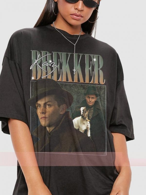 Kaz Brekker Vintage 90S T-Shirt Shadow And Bone Fan Made T-Shirt Freddy Carter Fan T-Shirt Freddy Carter Shirt Qdh