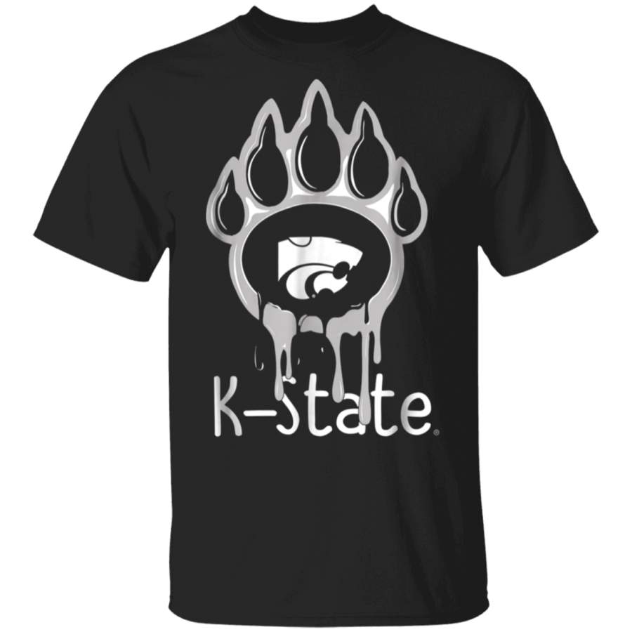 Kansas State Wildcats Paw Football Team TShirt