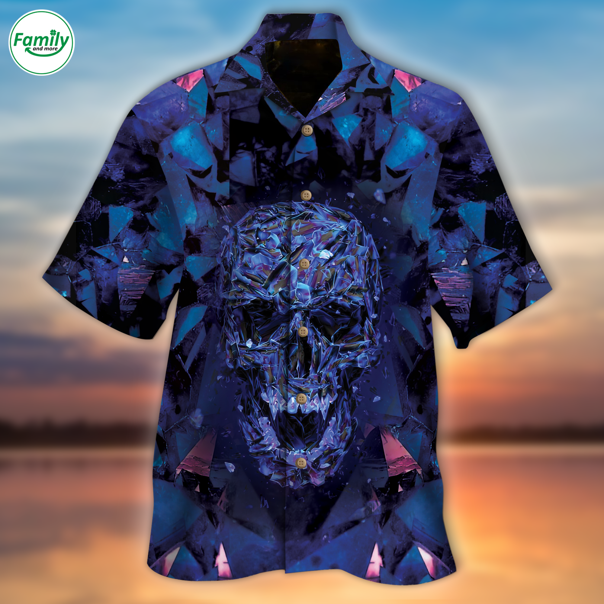 Skull Rubi Hawaii Lover Hawaii Shirt For Men Women Ha100097