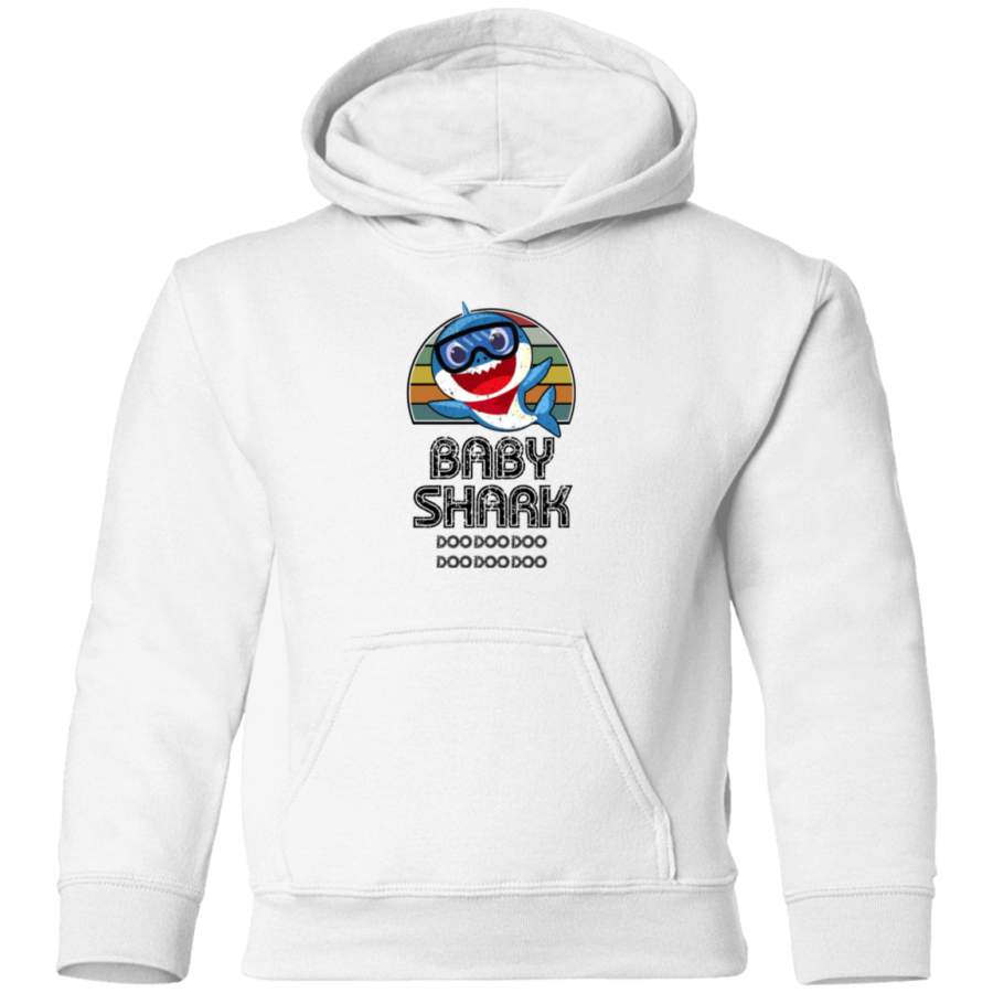 AGR Baby Shark Retro (Boy)_2 Toddler Pullover Hoodie