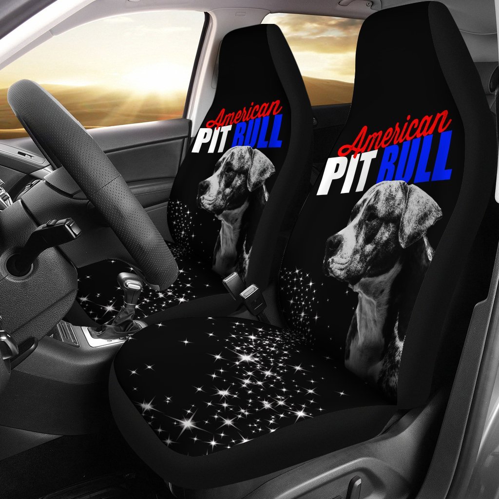 American Pit Bull Animal Car Seat Covers T080220