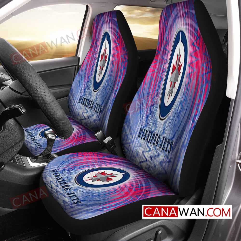 Winnipeg Jets Style035 3D Customized Personalized Car Seat Cover