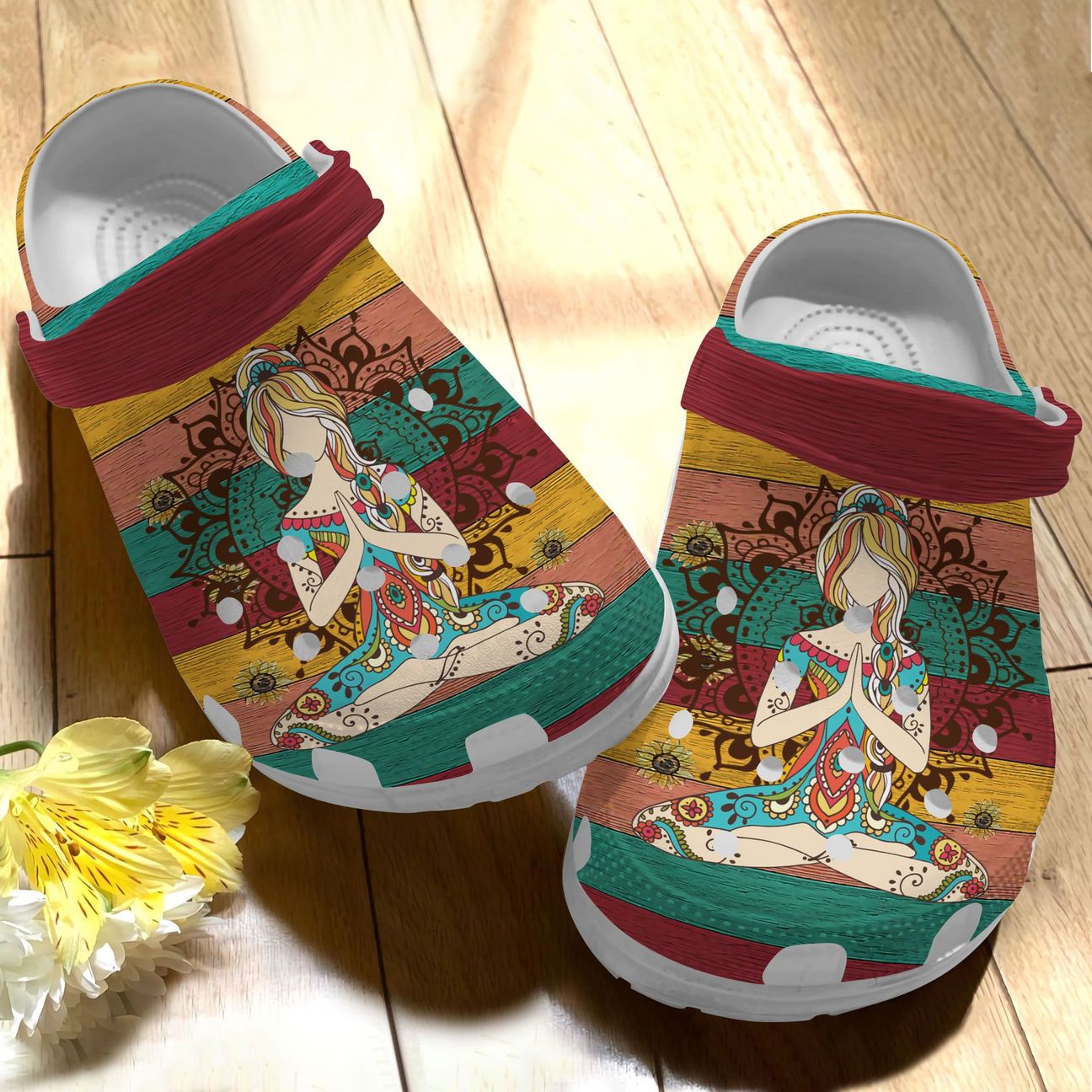 Yoga Personalize Clog, Custom Name, Text, Fashion Style For Women, Men, Kid, Print 3D Yoga Soul