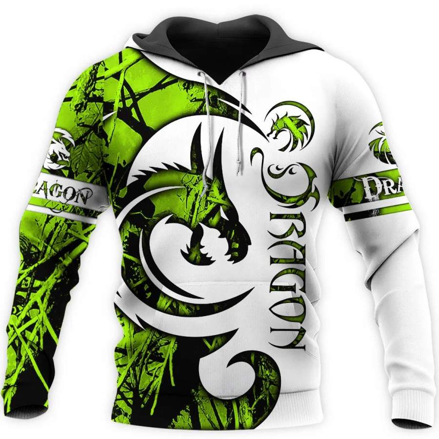 3D Tattoo and Dungeon Dragon Hoodie T Shirt For Men and Women NM050947