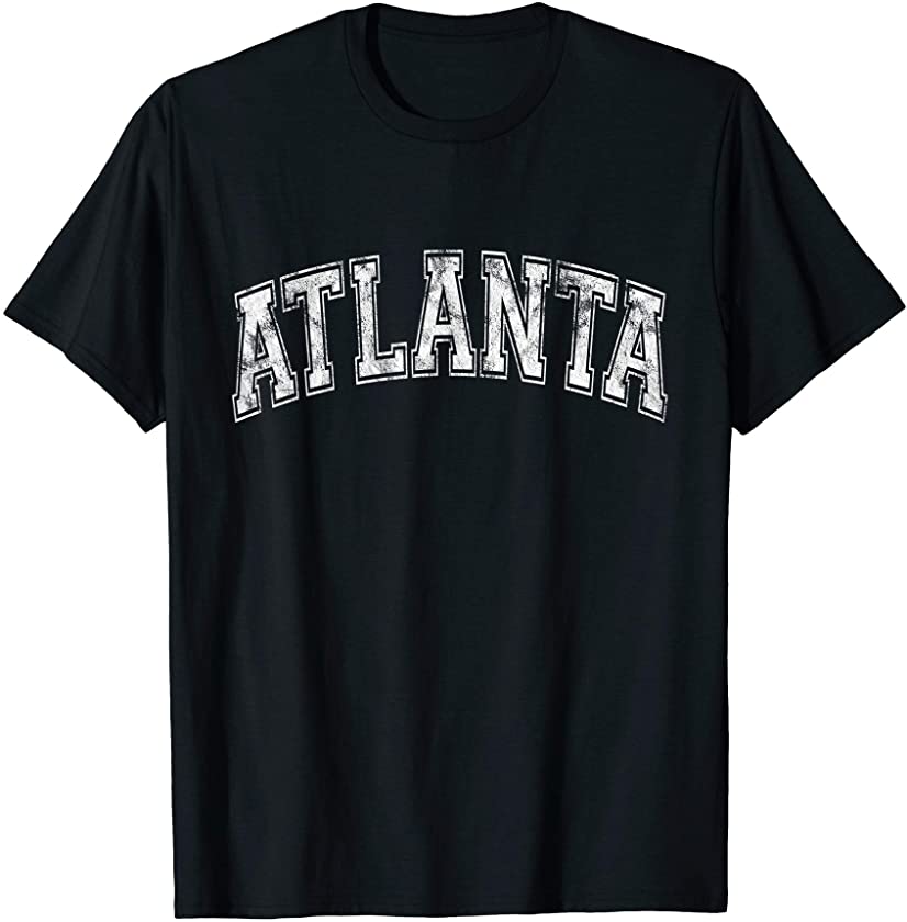 Atlanta Classic Vintage Style ATL Georgia State Gift T-Shirt