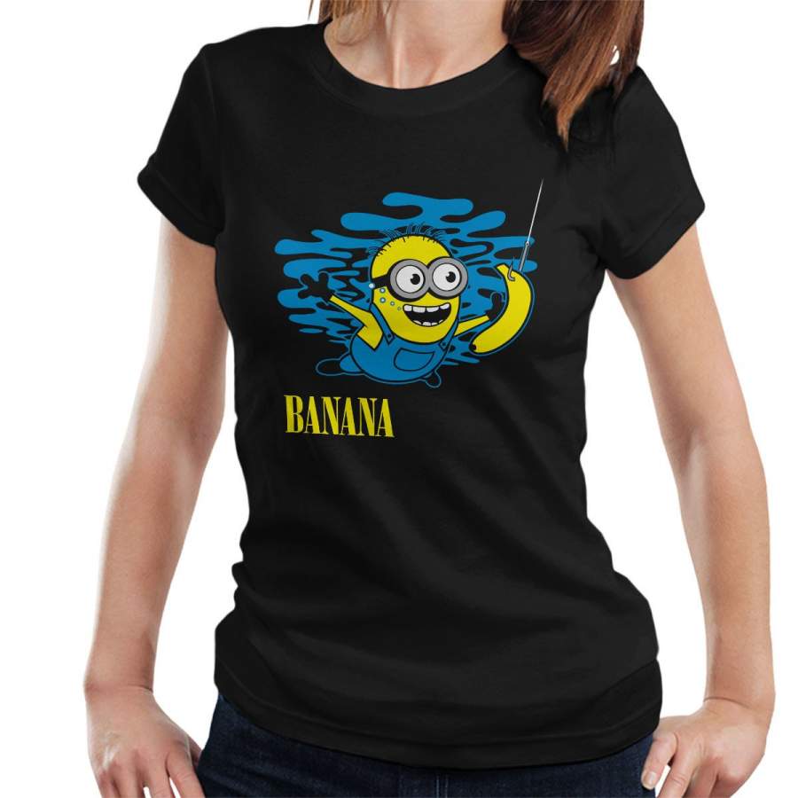 Minion Banana Nirvana Despicable Me Women’s T-Shirt