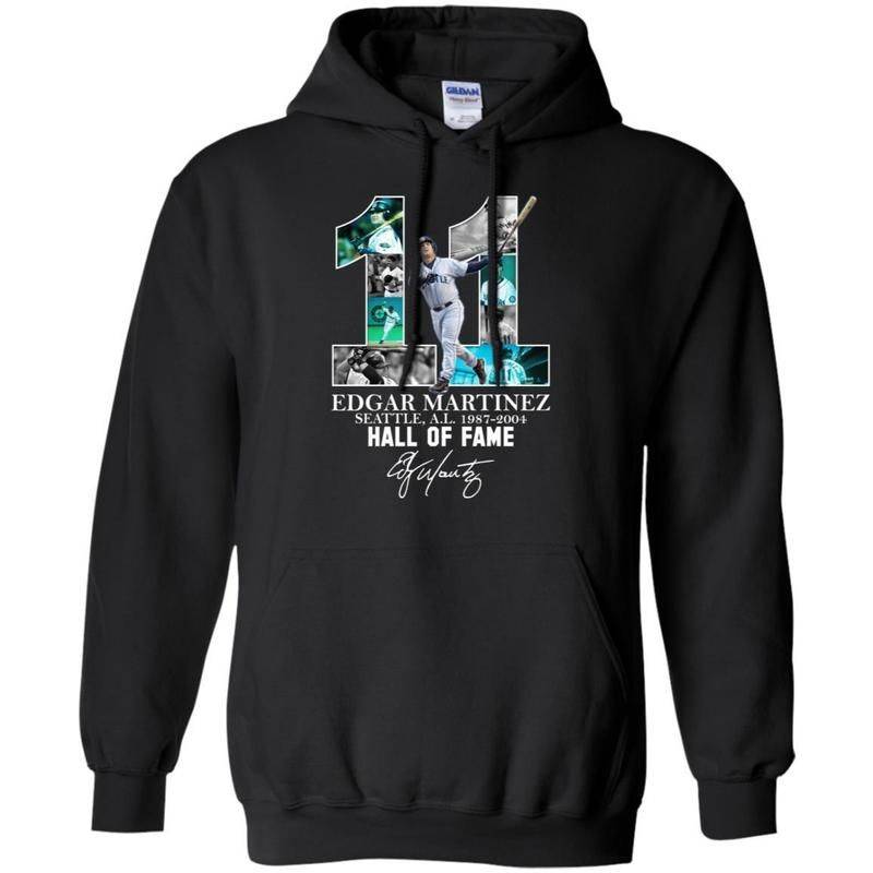 11 Years Of Edgar Martinez Anniversary Hall Of Fame Hoodie Gift For Fans Ha08