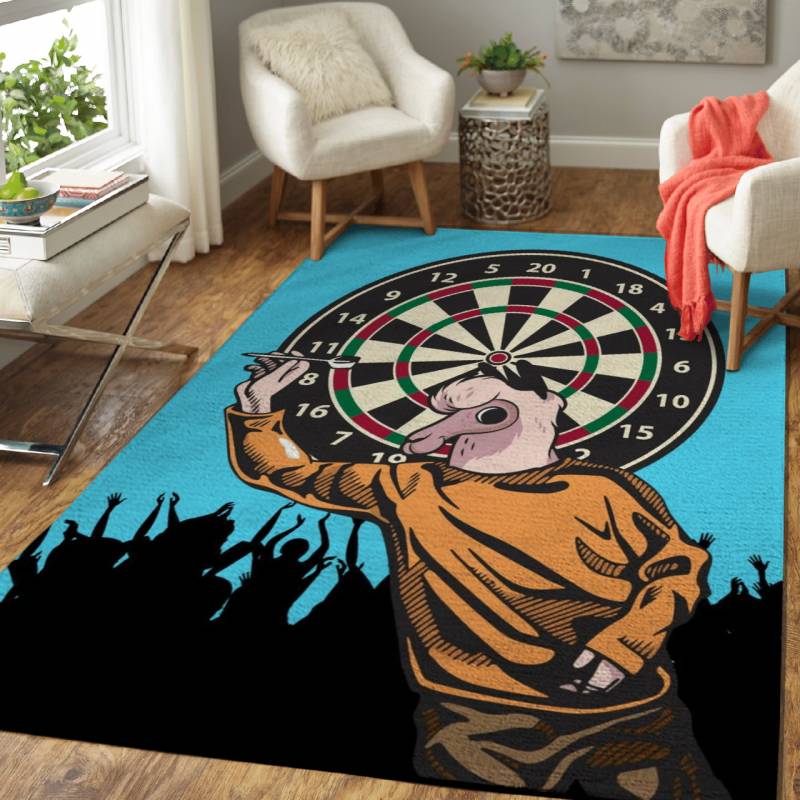 Rug Home Decor Darting Dart Llama Sport – Animal Sport Legends