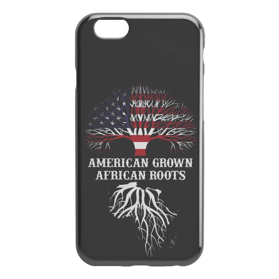 African American Black Girl Africa Melanin American Grown African Roots Black History Month iPhone Case