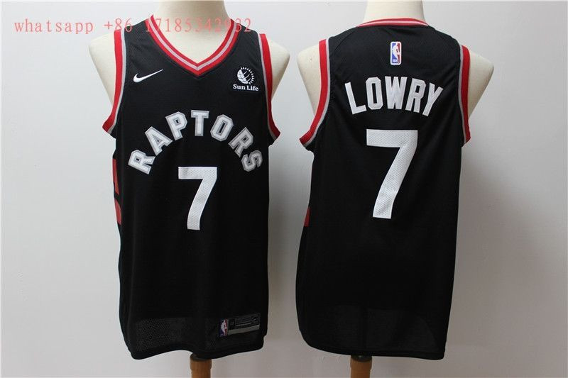 Toronto Raptors Kyle Lowry #7 2020 NBA New Arrival Black Jersey