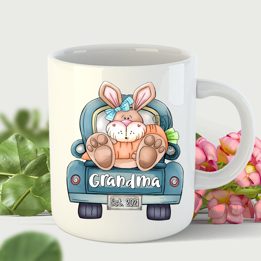 Grandma Est Bunny Cute Easter Mug