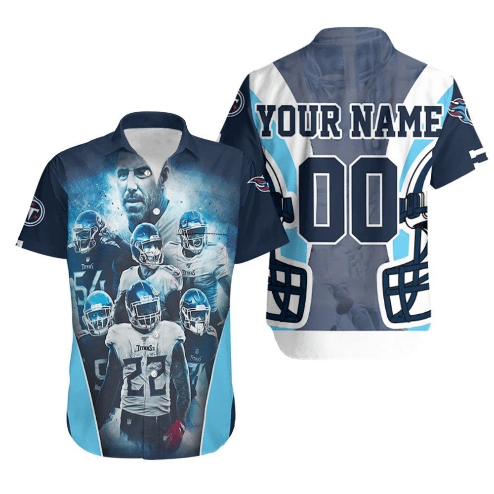 Tennessee Titans Team Afc South Champions Super Bowl 2021 Personalized Hawaiian Shirt Combo Beach