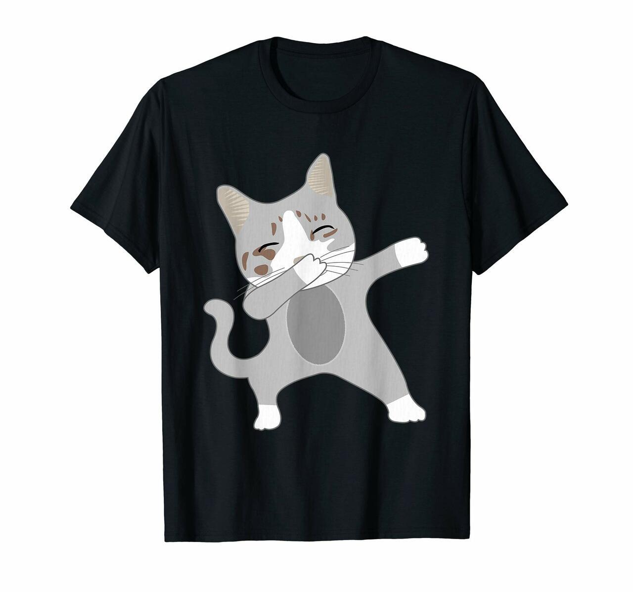 Cute Dabbing Cat – Funny Dab Dancing Kitten T-Shirt