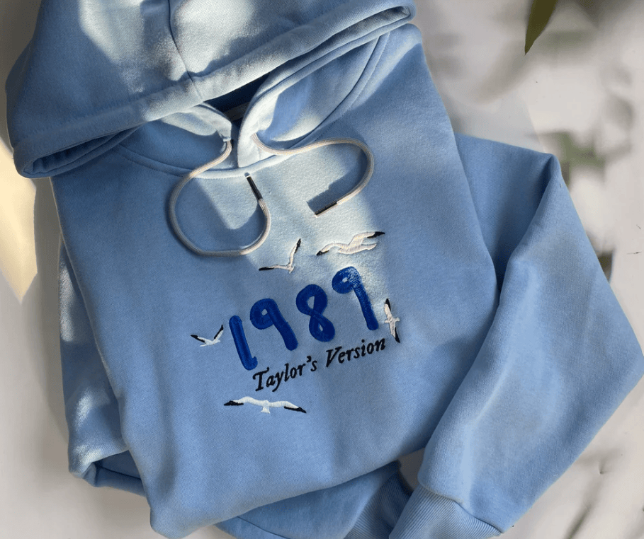 1989 Taylors Version Embroidered Shirt, Hoodie