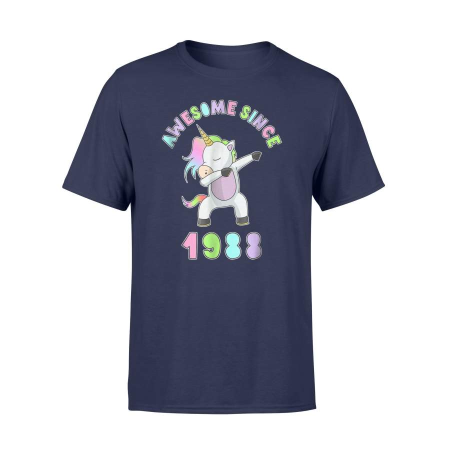 30th Birthday Unicorn Dabbing 30 Years Old Women T Shirt