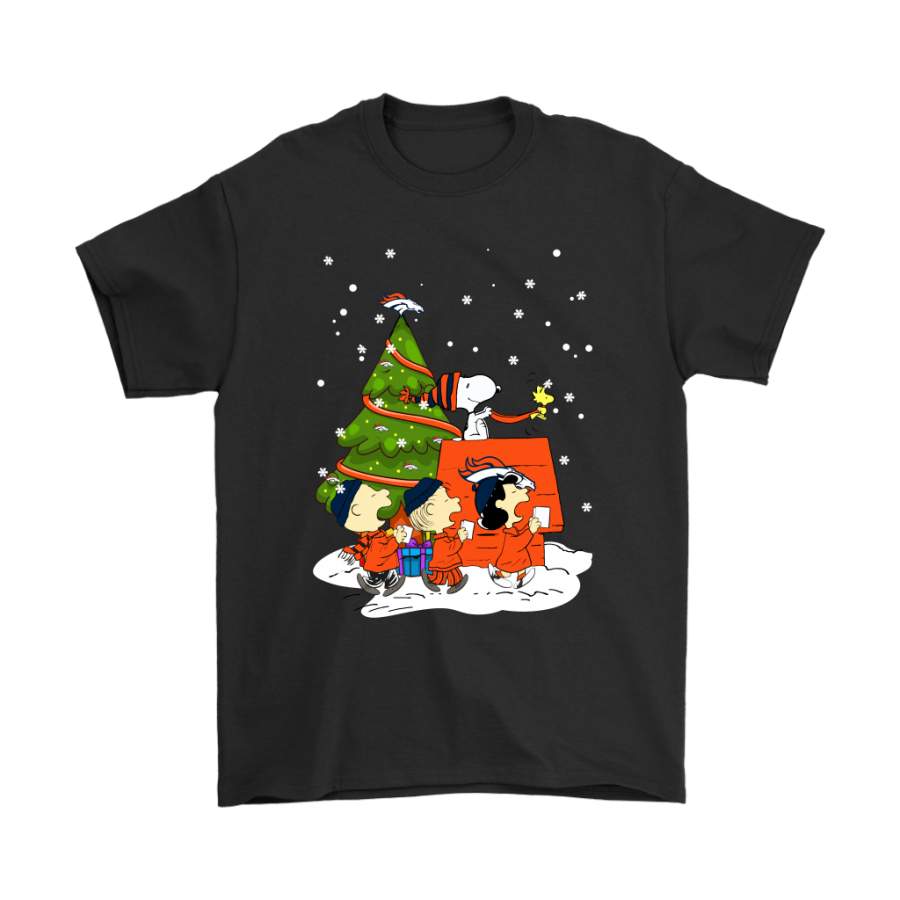 Denver Broncos Are Coming To Town Snoopy Christmas Shirts