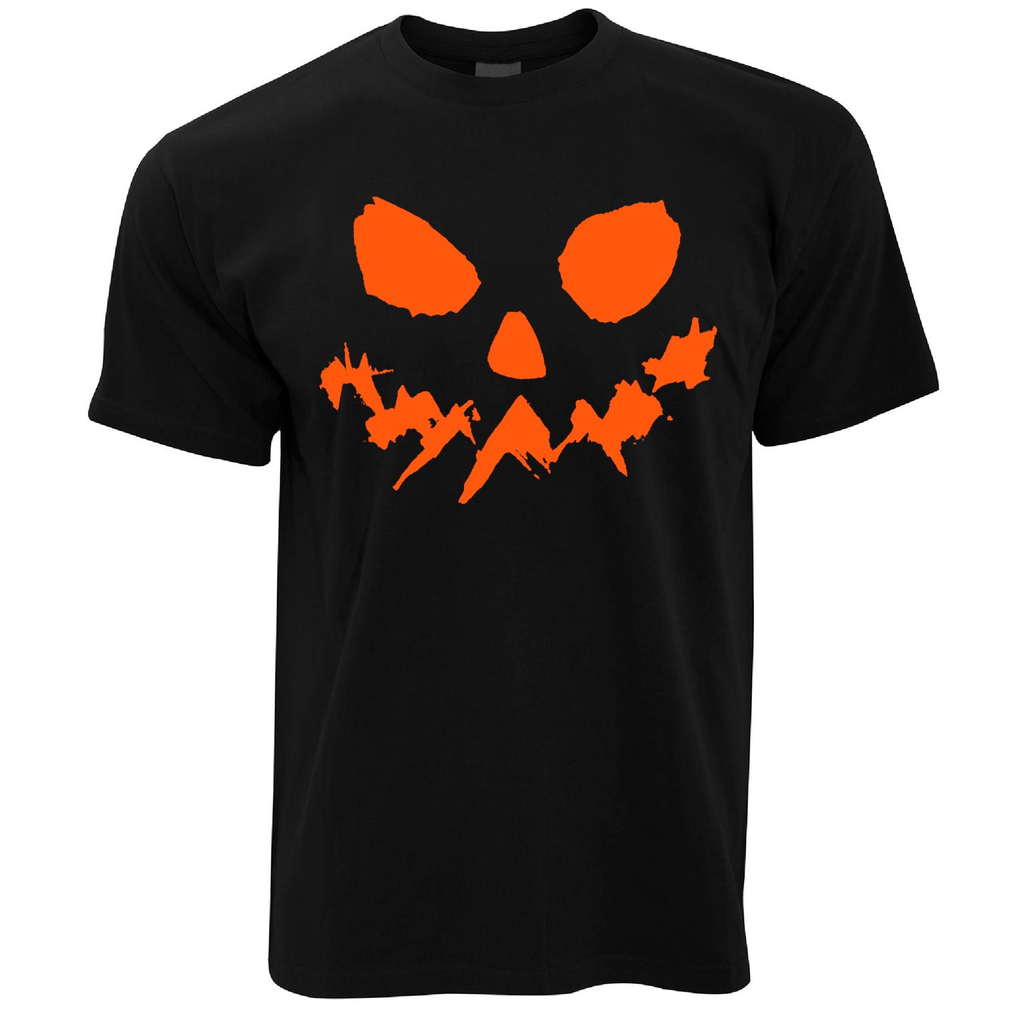 Halloween Scary Pumpkin Face T Shirt