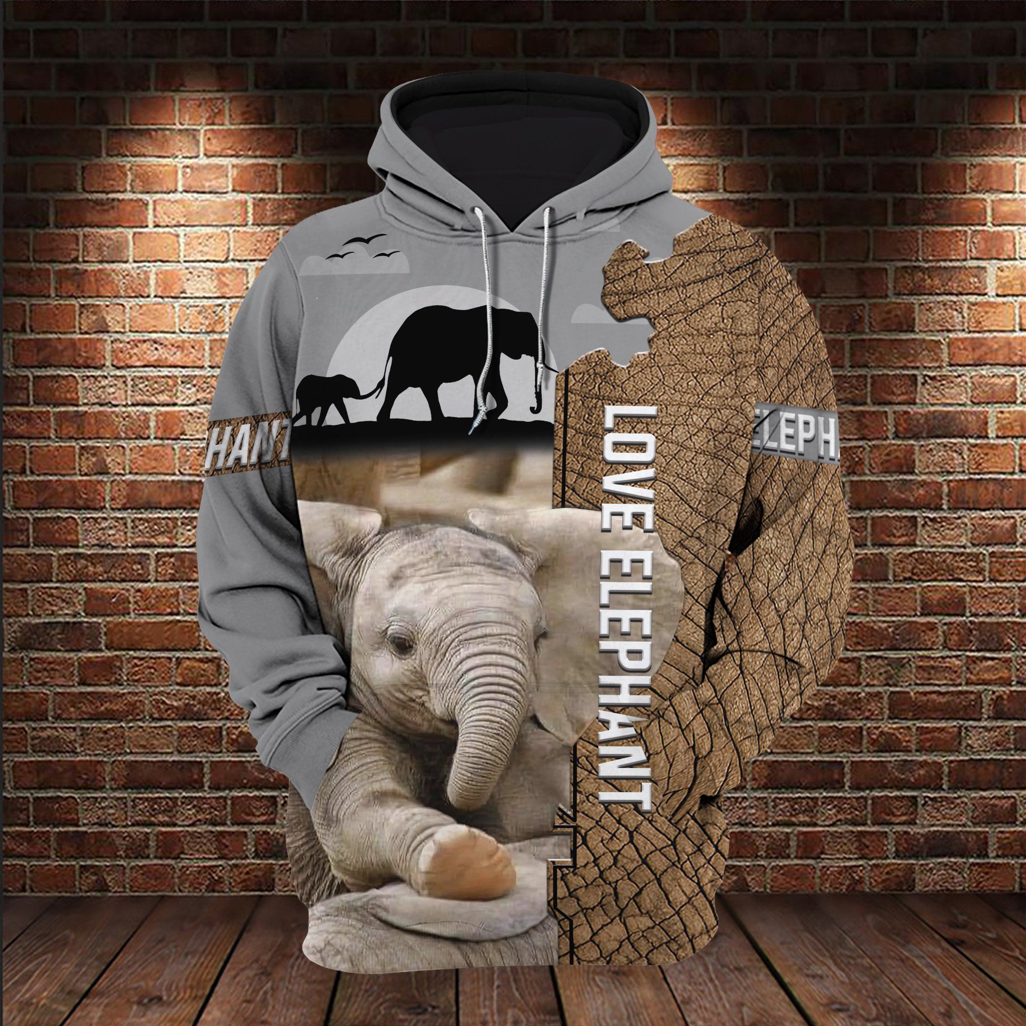 Love Elephant 3D All Over Gift For Elephant Lovers / VMHPQH160121