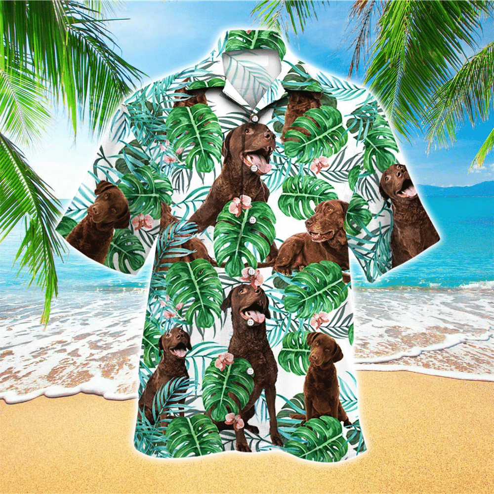 Retriever Dog Hawaii Shirt For Aloha Ha31479