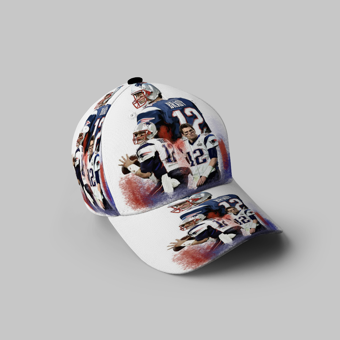 New England Patriots Tom Brady10 3D Printing Baseball Cap Classic Hat