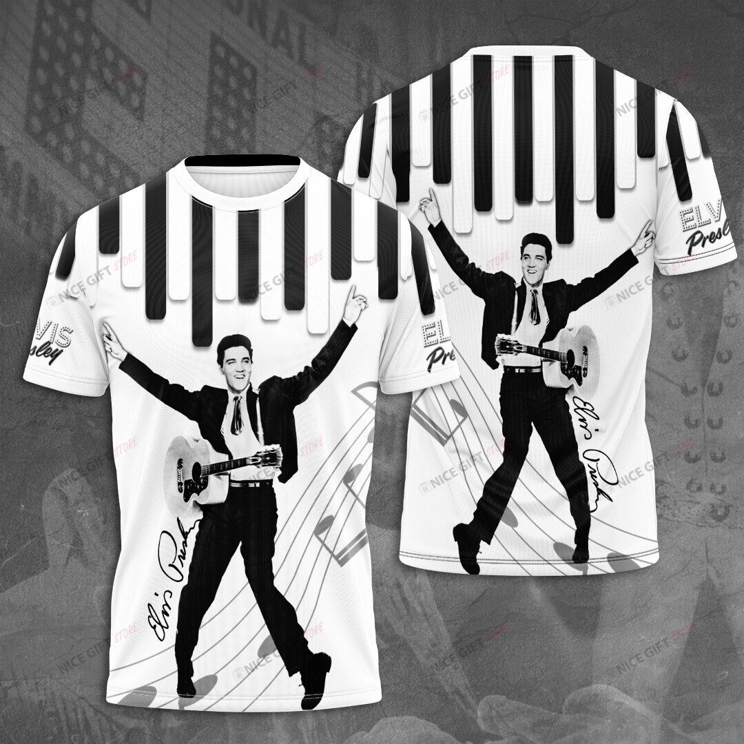 Elvis Presley 3D T-Shirt 3Ts-U3J4