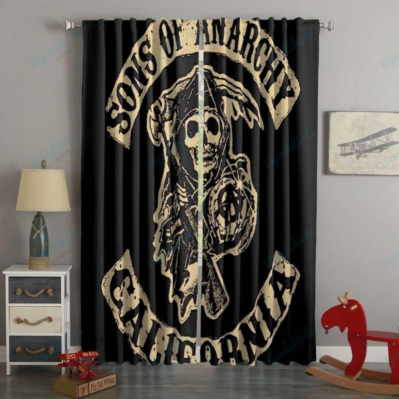 3D Printed Sons of Anarchy Custom Living Room Curtains