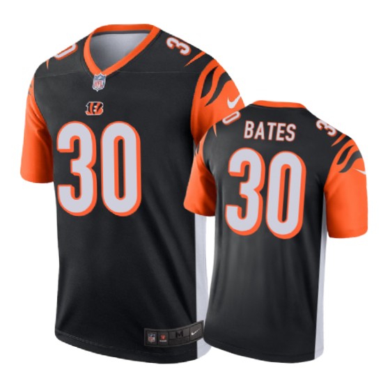 Cincinnati Bengals #30 Jessie Bates Nike Color Rush Black Jersey