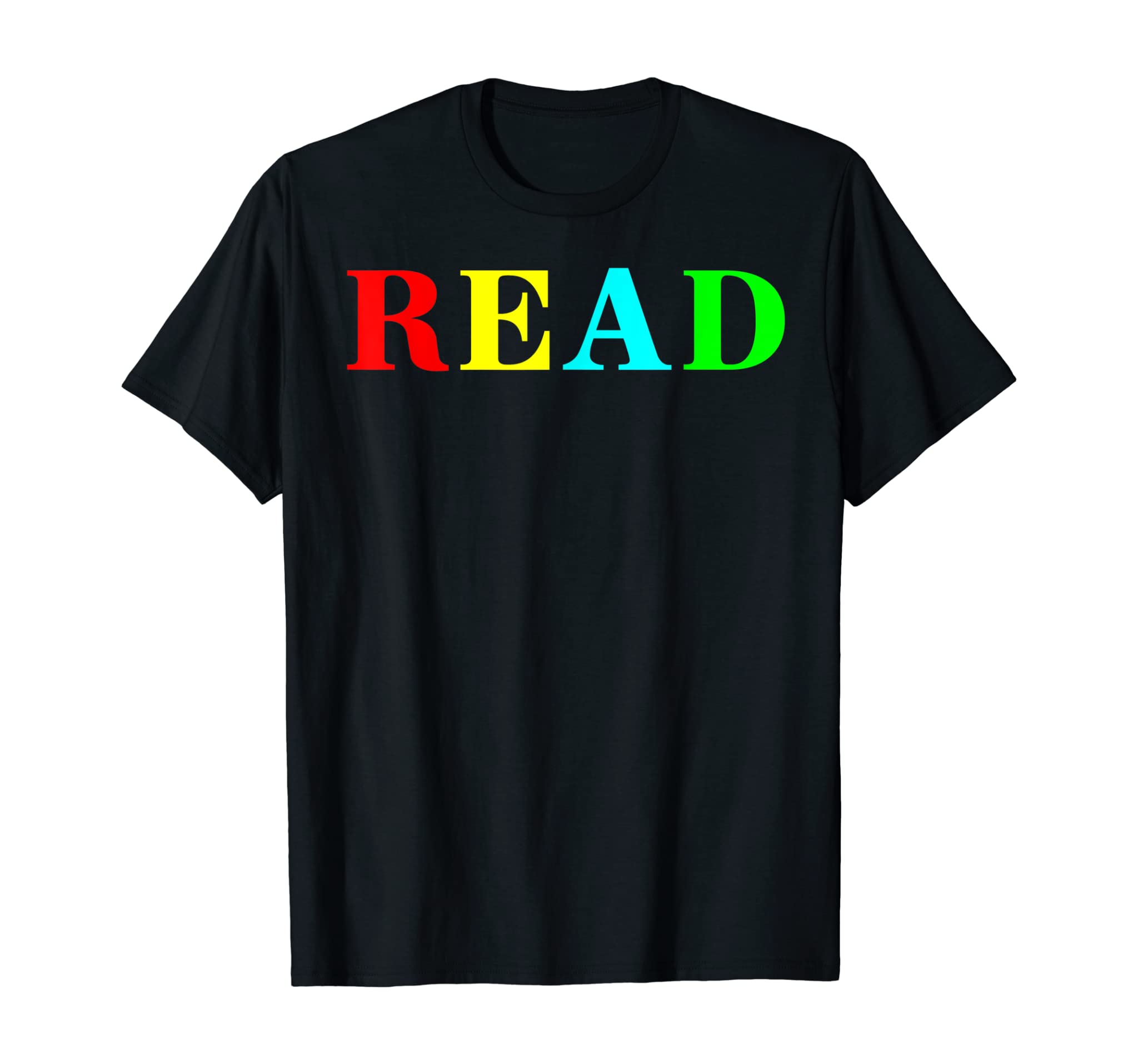 Teacher Reading Read in Color Book T-Shirt