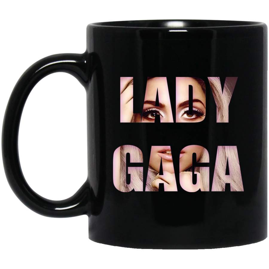 Women’s Lady Gaga love Black Mug