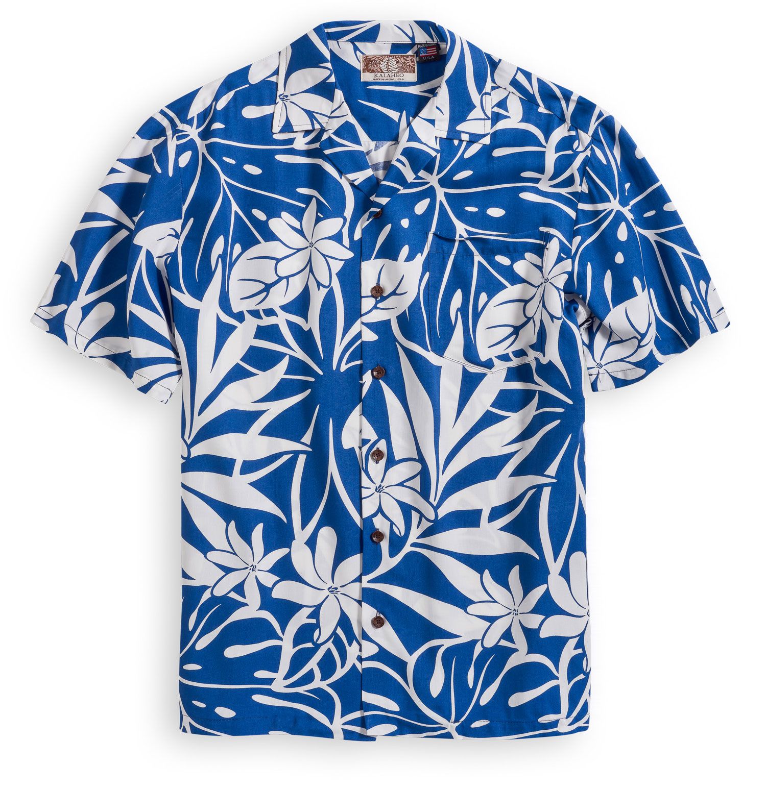 Wailea Palms Blue High Quality Hawaii Shirt Ha55417