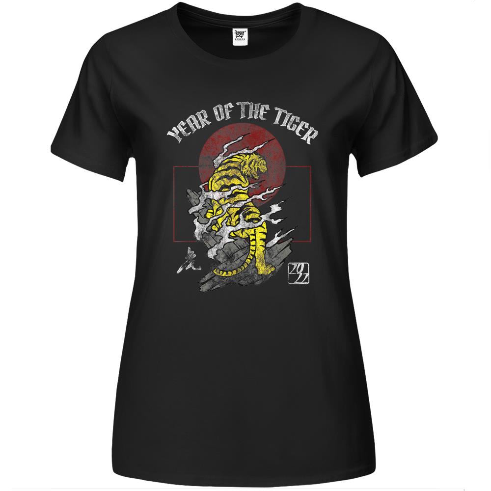 2022 Year Of The Tiger Chinese Zodiac Chinese New Year Premium Womens T Shirts