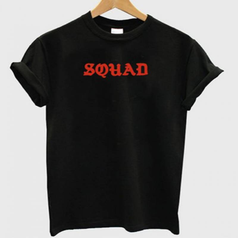 Squad Black Unisex T-Shirt